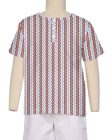 Short Sleeve Henley Shirt