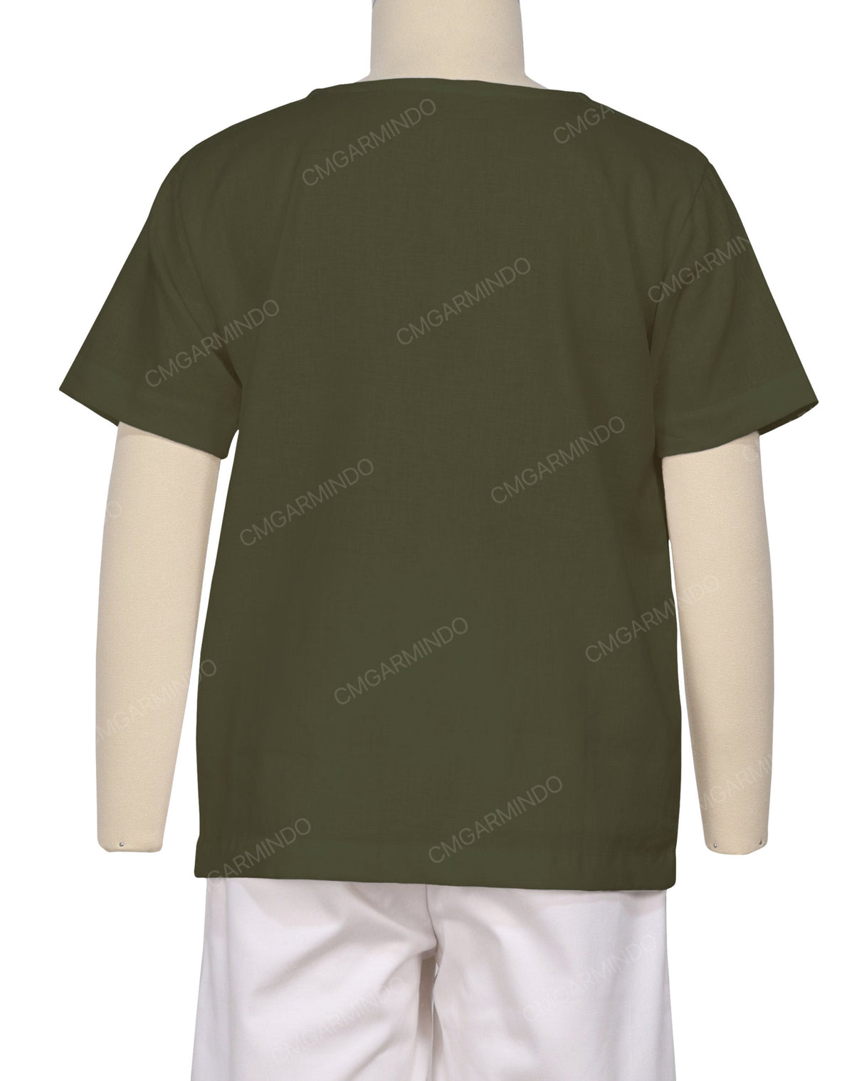 Short Sleeve Henley Shirt