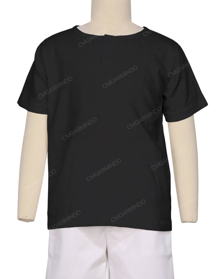 Short Sleeve Henley Shirt