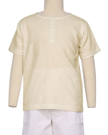 Short Sleeve Henley Shirt