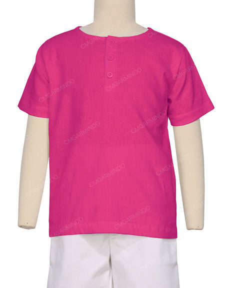 Short Sleeve Henley Shirt