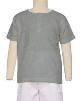 Short Sleeve Henley Shirt