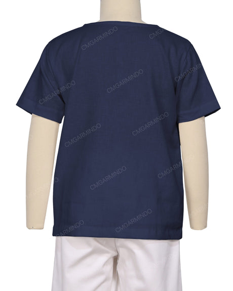 Short Sleeve Henley Shirt