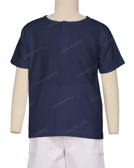 Short Sleeve Henley Shirt