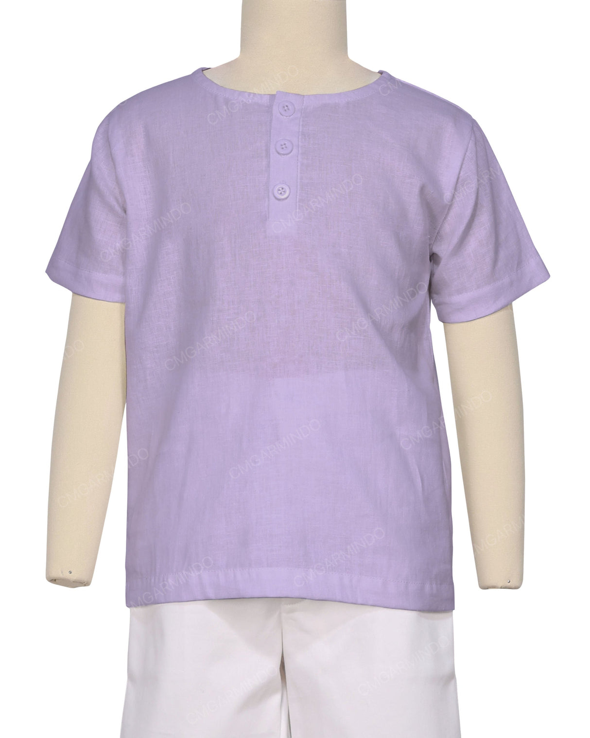 Short Sleeve Henley Shirt