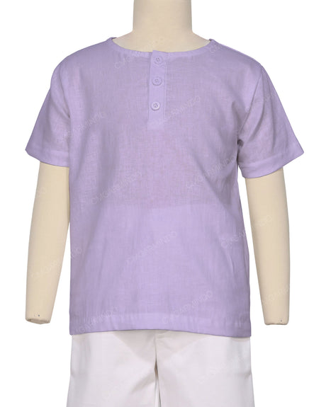 Short Sleeve Henley Shirt