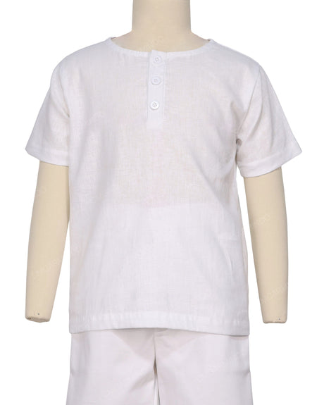 Short Sleeve Henley Shirt