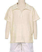 Oversized Short Sleeve Polo T-Shirt