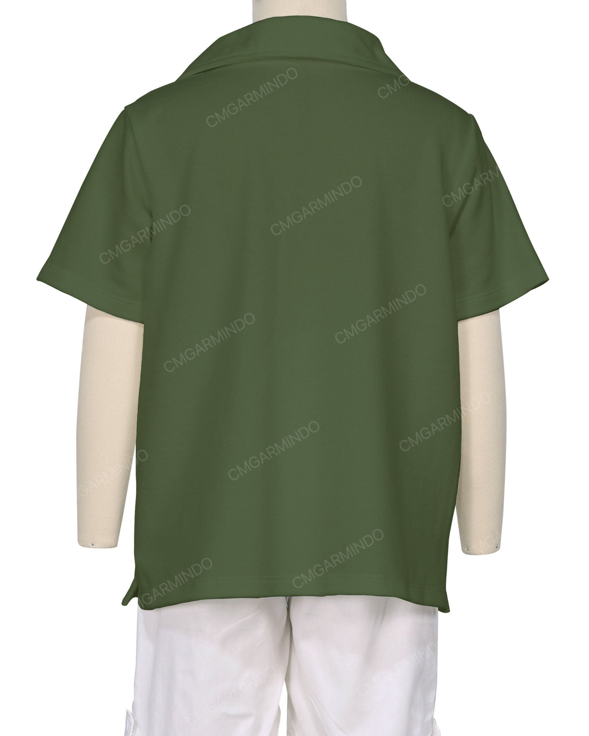 Oversized Short Sleeve Polo T-Shirt
