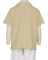 Oversized Short Sleeve Polo T-Shirt
