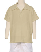 Oversized Short Sleeve Polo T-Shirt