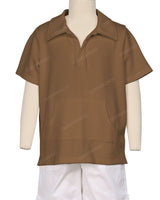 Oversized Short Sleeve Polo T-Shirt