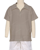 Oversized Short Sleeve Polo T-Shirt