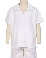 Oversized Short Sleeve Polo T-Shirt