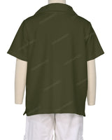 Oversized Short Sleeve Polo T-Shirt
