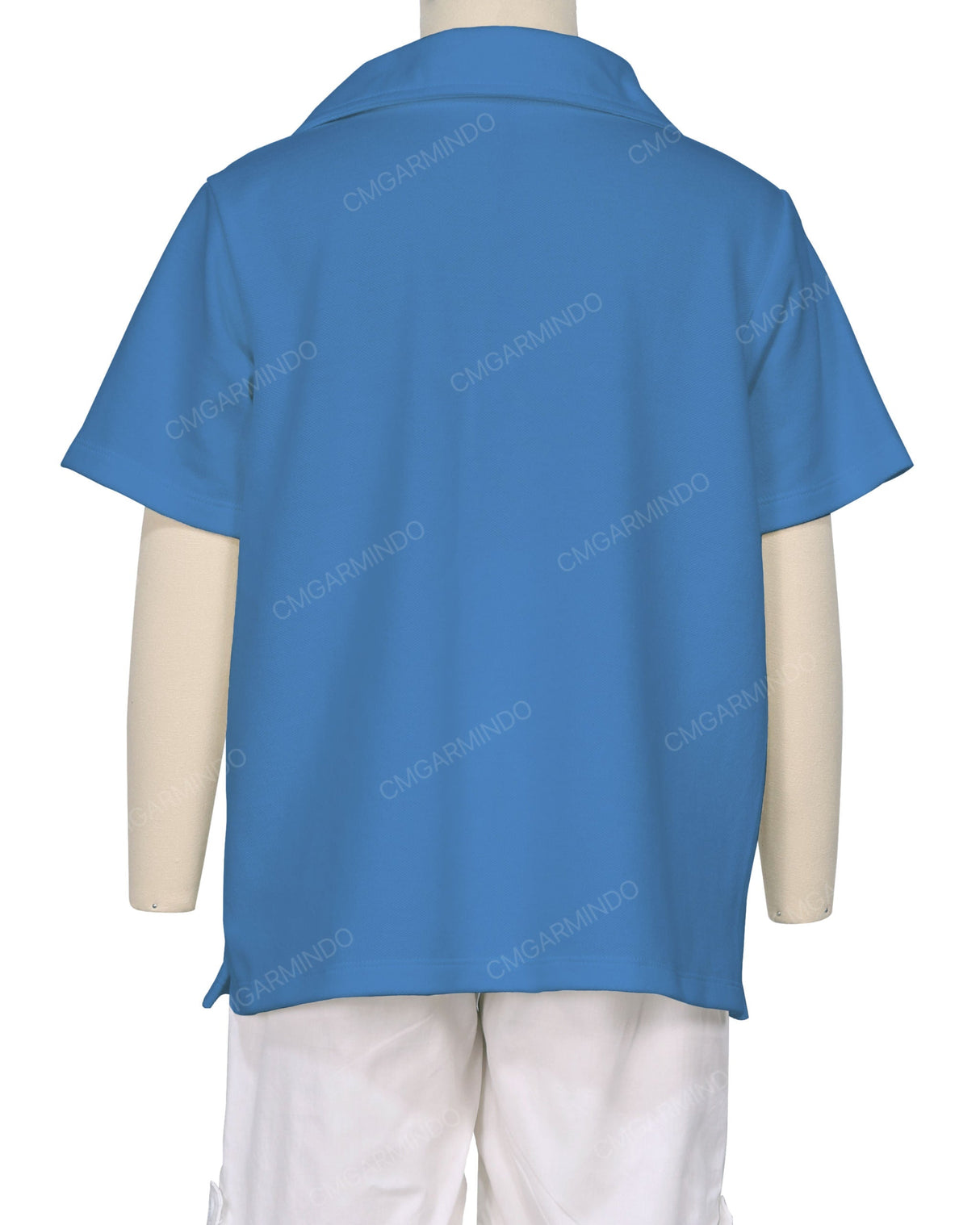 Oversized Short Sleeve Polo T-Shirt