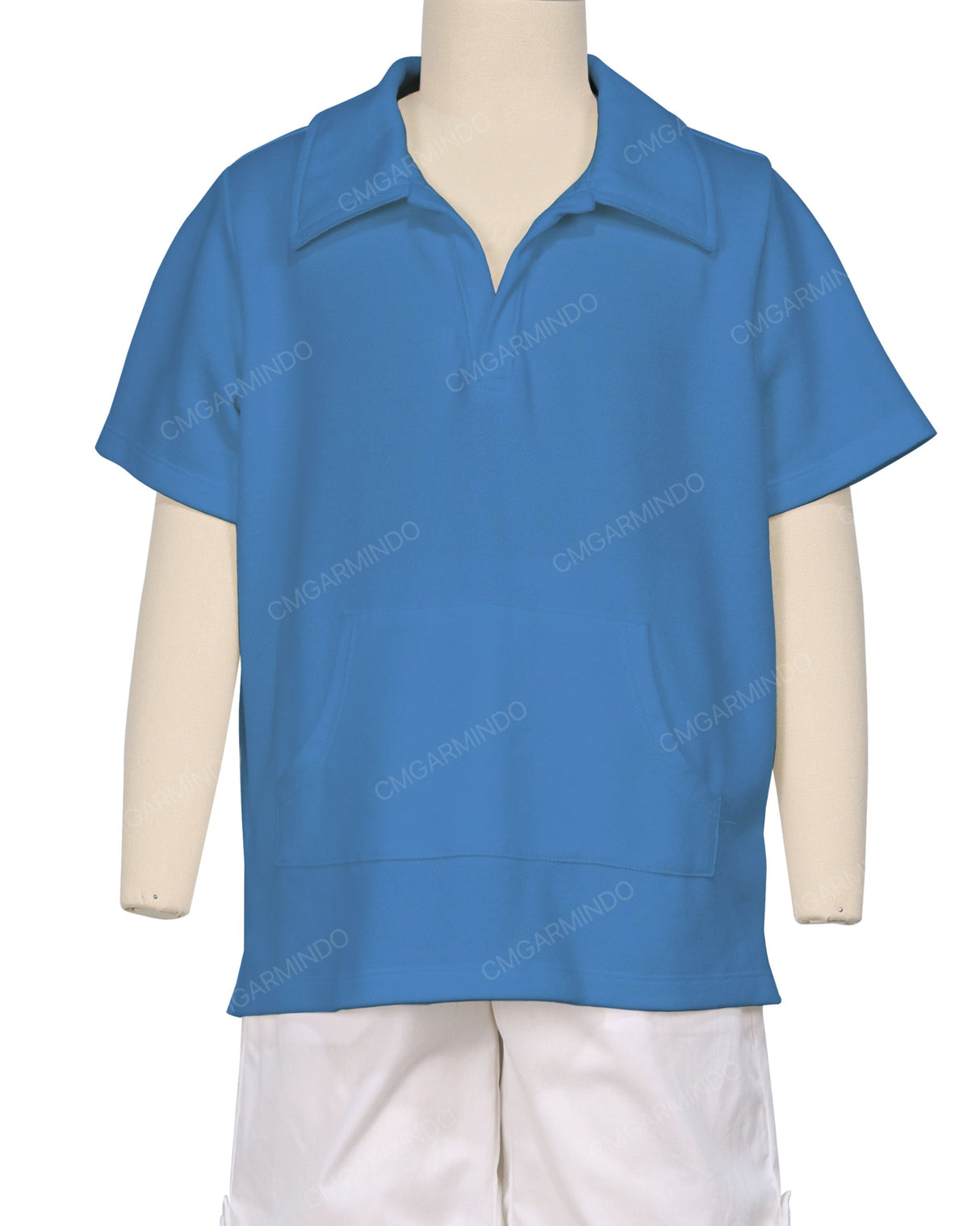 Oversized Short Sleeve Polo T-Shirt