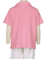 Oversized Short Sleeve Polo T-Shirt