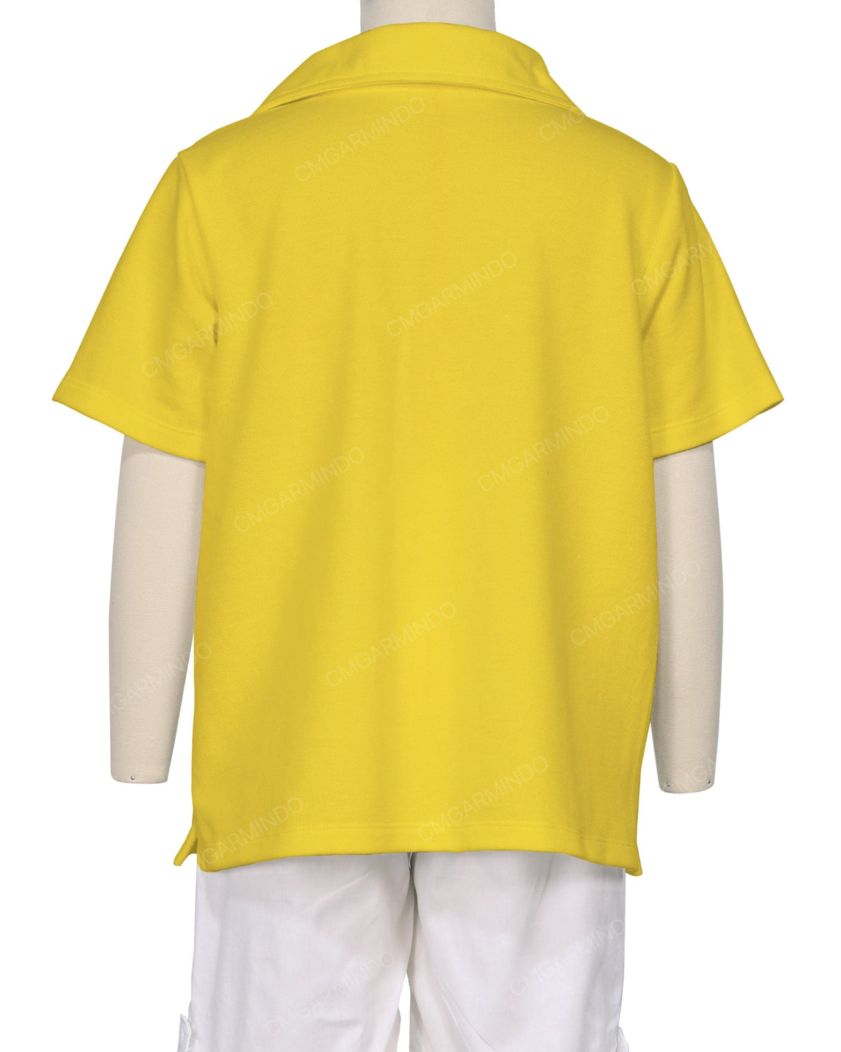 Oversized Short Sleeve Polo T-Shirt