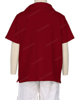 Oversized Short Sleeve Polo T-Shirt