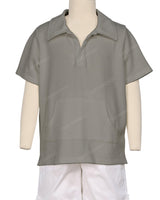 Oversized Short Sleeve Polo T-Shirt