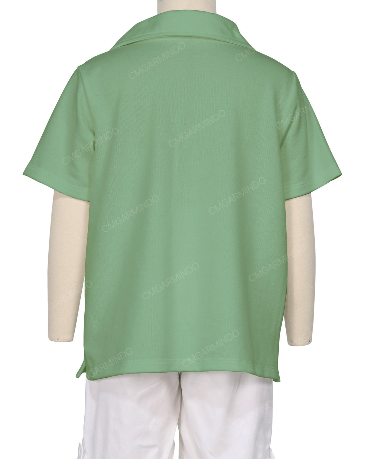 Oversized Short Sleeve Polo T-Shirt