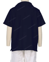 Oversized Short Sleeve Polo T-Shirt