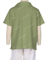 Oversized Short Sleeve Polo T-Shirt