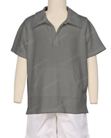 Oversized Short Sleeve Polo T-Shirt