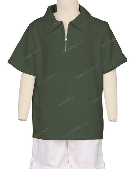 1/4 Zip Polo