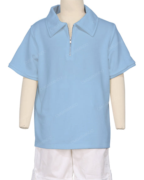 1/4 Zip Polo