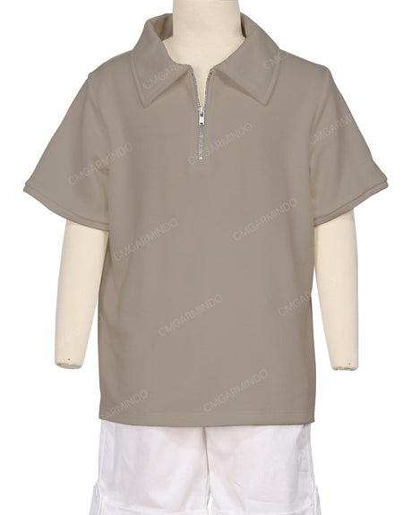 1/4 Zip Polo
