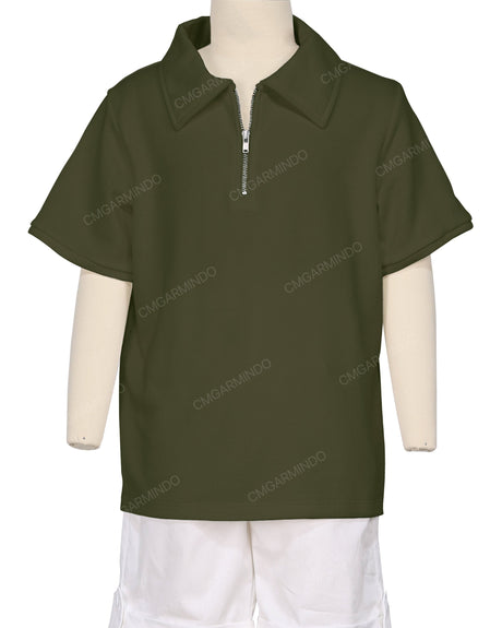 1/4 Zip Polo