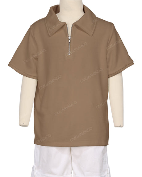 1/4 Zip Polo