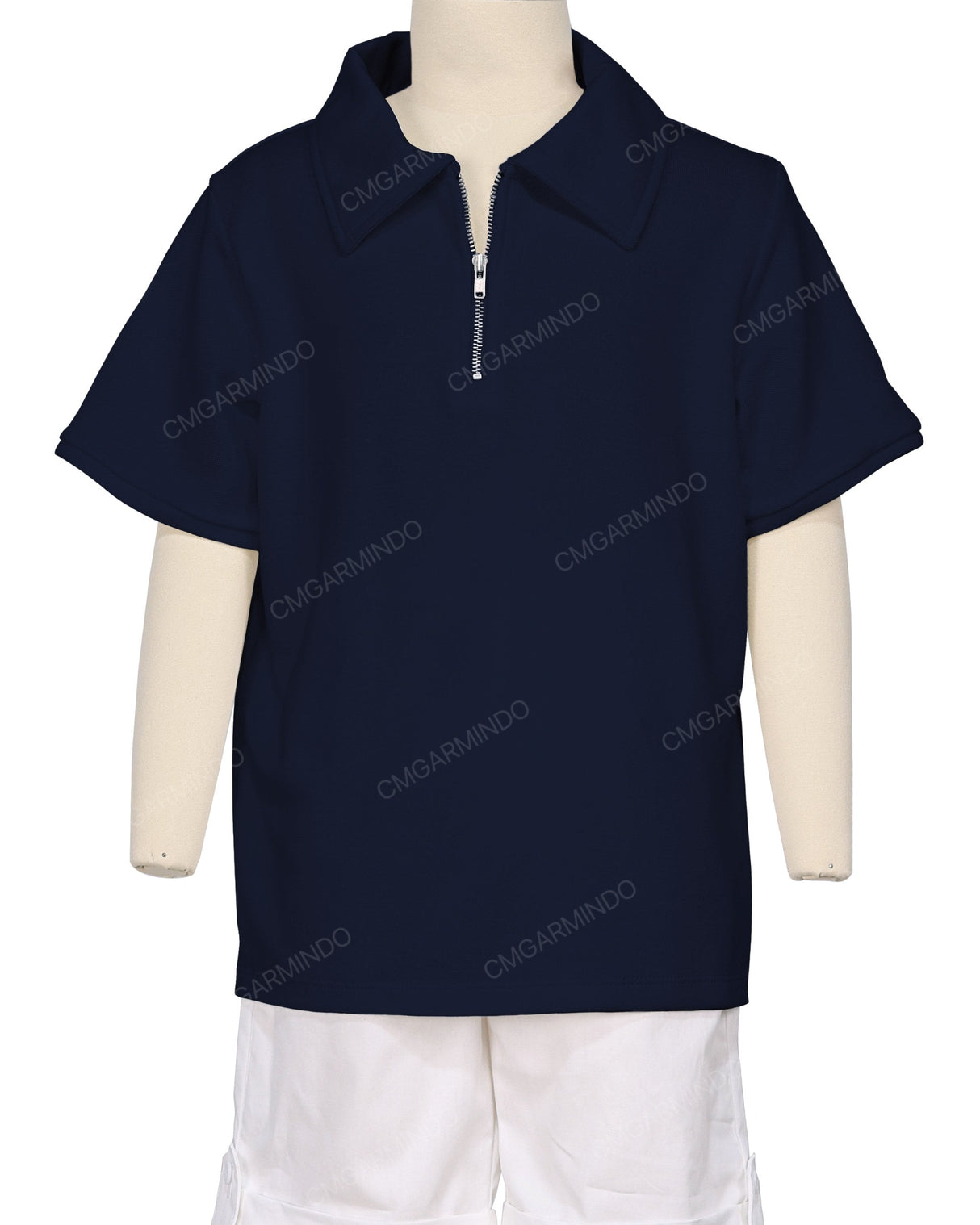1/4 Zip Polo