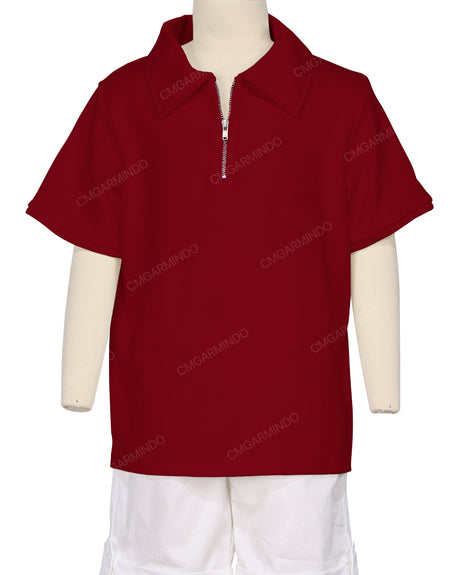 1/4 Zip Polo