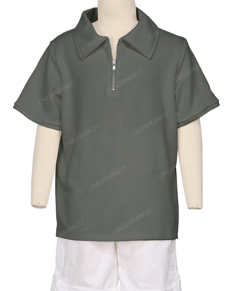 1/4 Zip Polo