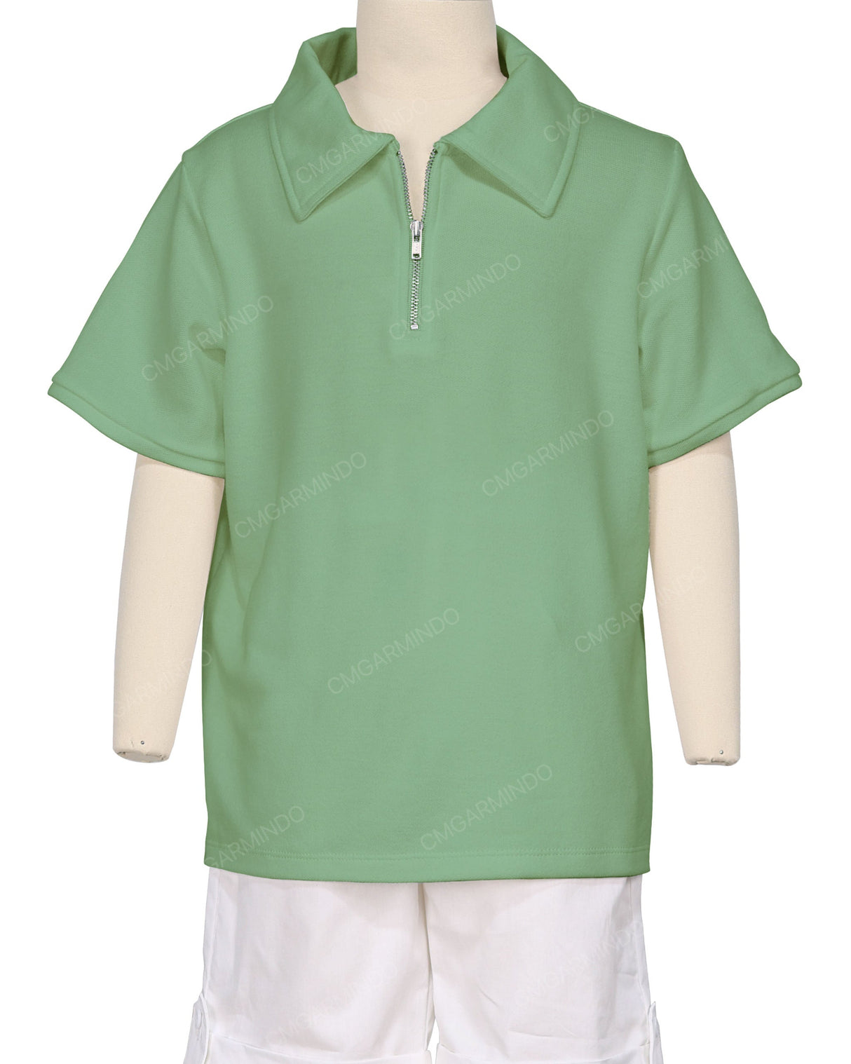 1/4 Zip Polo