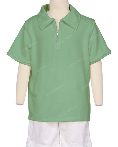 1/4 Zip Polo