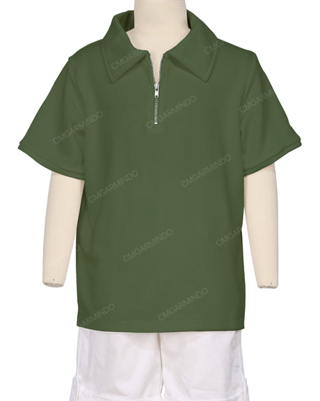 1/4 Zip Polo