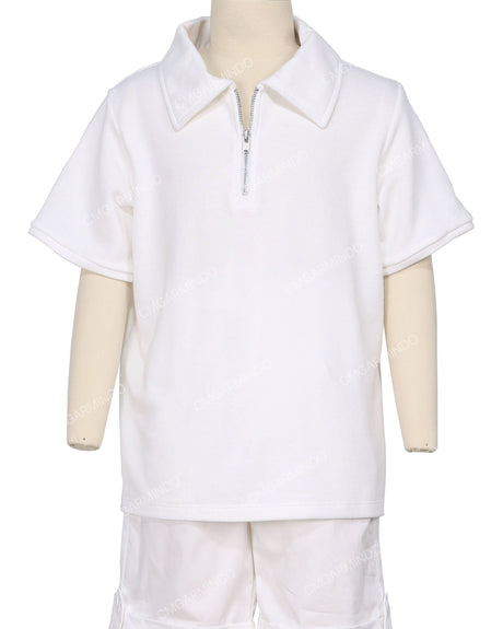 1/4 Zip Polo