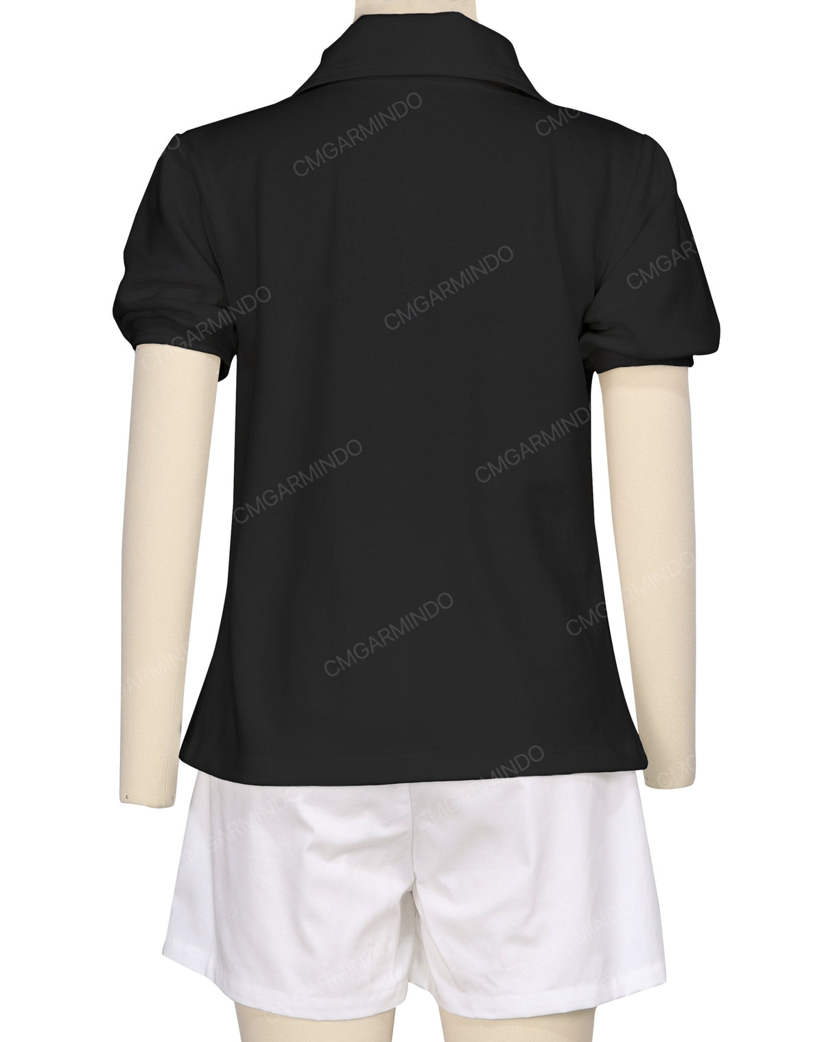Puff Sleeve Polo