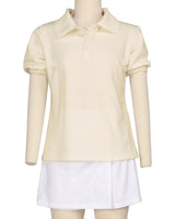 Puff Sleeve Polo