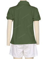 Puff Sleeve Polo