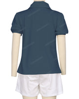 Puff Sleeve Polo