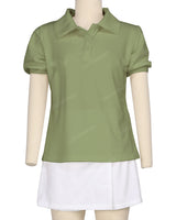 Puff Sleeve Polo