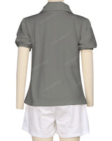 Puff Sleeve Polo
