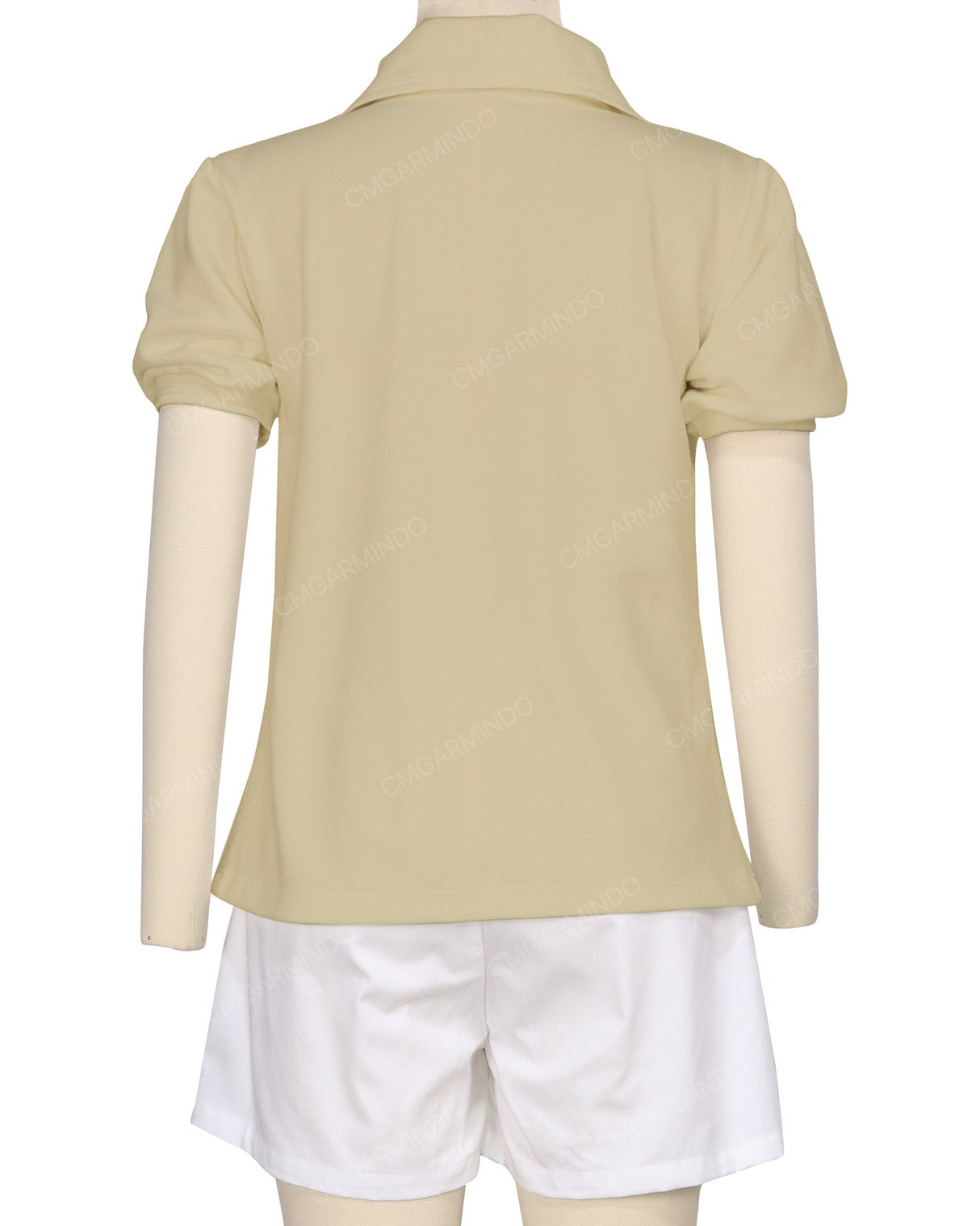Puff Sleeve Polo