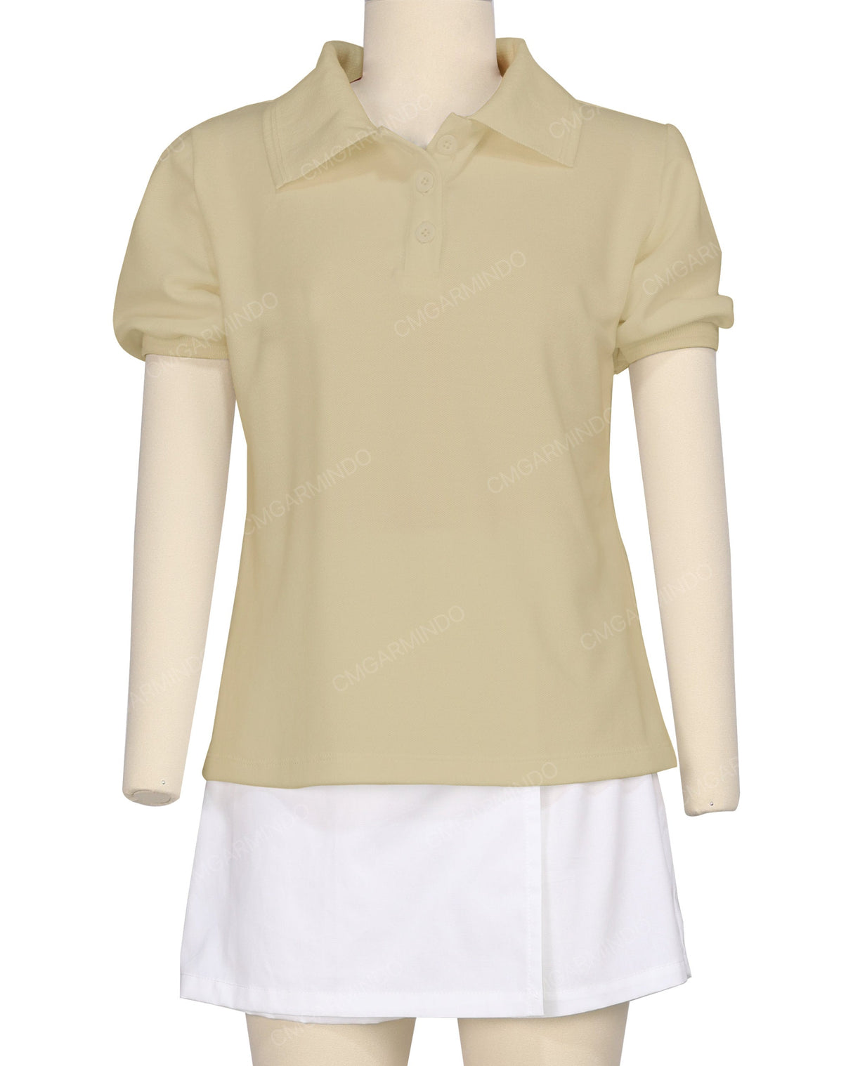 Puff Sleeve Polo