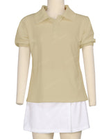 Puff Sleeve Polo